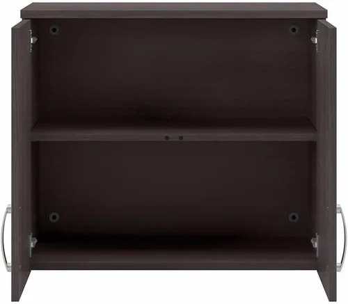 Miniatura 9 de Bush Business Furniture Armario de pared universal para cuarto de lavado con puertas y estantes, gris platino (LNS428PG-Z)