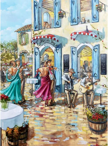 Miniatura 7 de Anatolian Puzzle -Flamenco, Rompecabezas de 1000 Piezas, #1204