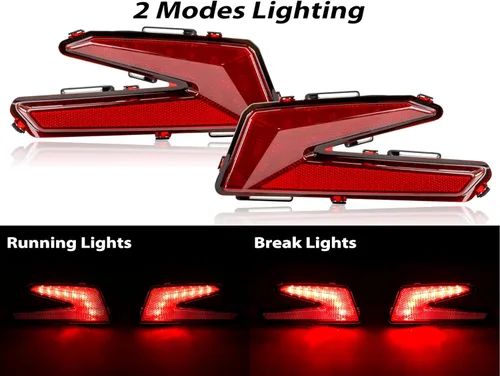 Miniatura 2 de Luces traseras LED para Can Am Maverick X3 XDS XRS Max Turbo R 2017-2025, accesorios de lente roja, luces traseras de freno trasero, kit de montaje