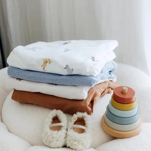 Miniatura 7 de Dreamology Sábanas de cuna estándar 100% algodón para niños y niñas, sábanas bajeras de algodón para cuna, para niñas, niños y camas de niños