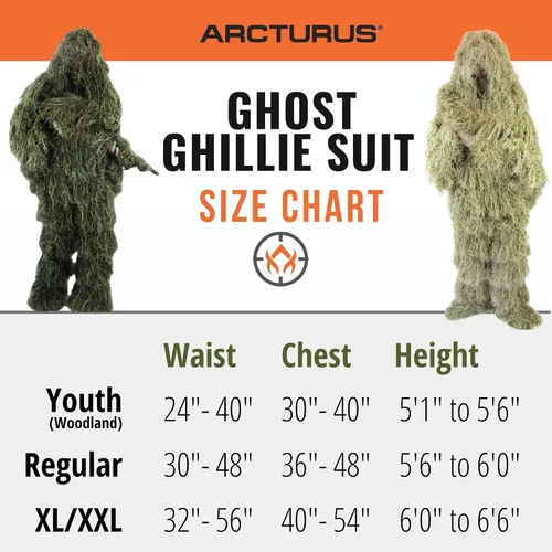 Miniatura 6 de Arcturus Camo, Ghost Ghillie Suit™, camuflaje avanzado 3D