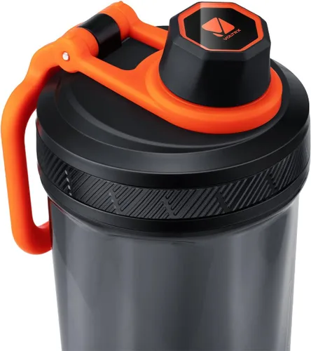 Miniatura 2 de VOLTRX Botella agitadora eléctrica de proteínas, vaso mezclador recargable por USB para batidos y reemplazos de comidas, de tritán, sin bisfenol A
