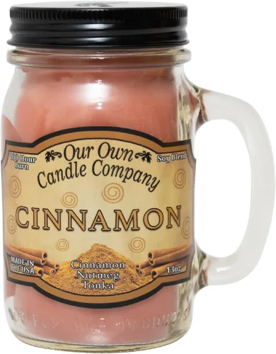 Miniatura 45 de Our Own Candle Company, Orange Creamsicle - Vela perfumada en tarro de masón, 100 horas de tiempo de combustión, 13 onzas