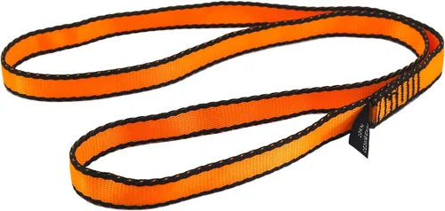 NewDoar 16mm Cuerda de Escalada Certificada UIAA CE, 23KN Certificada EN566, Cordón Utilitario para Escalada en Roca, Creación de Sistemas de Naranja