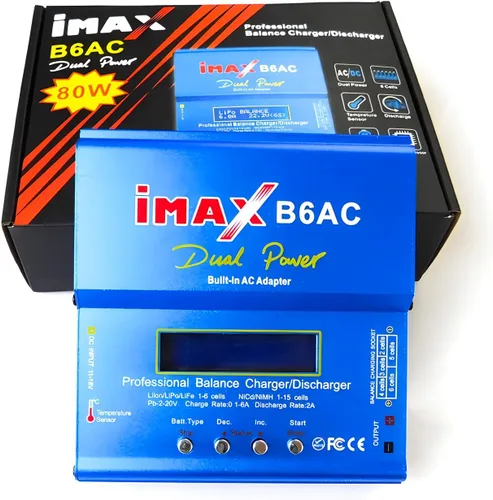 Miniatura 7 de Venta B6AC Lipo cargador de batería cargador de equilibrio cargador de batería RC cargador de batería con doble AC/DC fuente de alimentación para RC