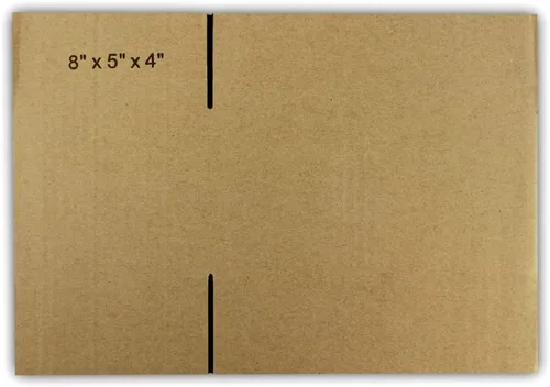 Miniatura 5 de EcoSwift 200 cajas de embalaje de la cartulina acanalada 8x5x4 que envían por correo los cartones móviles de la caja de envío