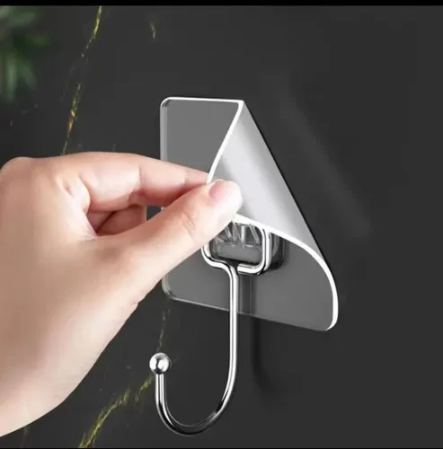 Miniatura 8 de Ganchos autoadhesivos transparentes ultra fuertes de 50 libras (máx.), ganchos de pared resistentes para cocina, baño, techo y más, la solución