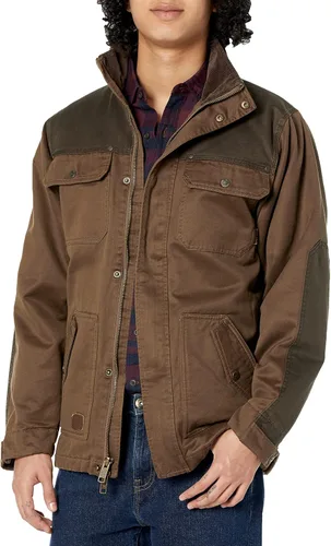Legendary Whitetails Abrigo Tough as Buck Chore para hombre, chaqueta de granero y campo, ropa de trabajo grande y alta, forro de franela