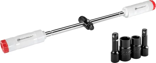 Miniatura 9 de Powerbuilt Billy Club - Llave universal para cambiar los neumáticos del vehículo rápidamente, romper tuercas sueltas, servicios de emergencia