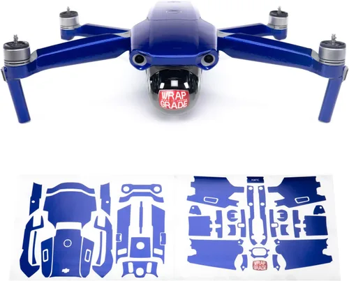 Miniatura 14 de Wrapgrade Unidad Principal Skin Compatible con DJI Mavic Air 2 (Titanio)