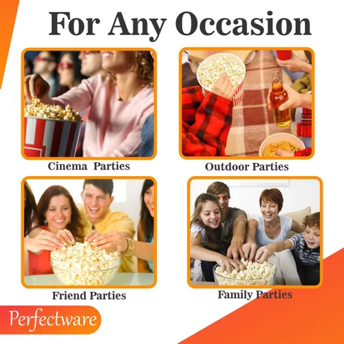 Miniatura 7 de Perfectware Paquetes de porciones de palomitas de maíz todo en uno con granos, sal y aceite de coco para máquina de reventar, 4 onzas, 12
