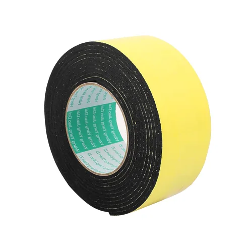 Miniatura 10 de Cinta de espuma de una sola cara autoadhesiva, [para accesorios domésticos, uso diario] - 0.197 in x 0.039 in / 32.8 ft / negro, amarillo / 2