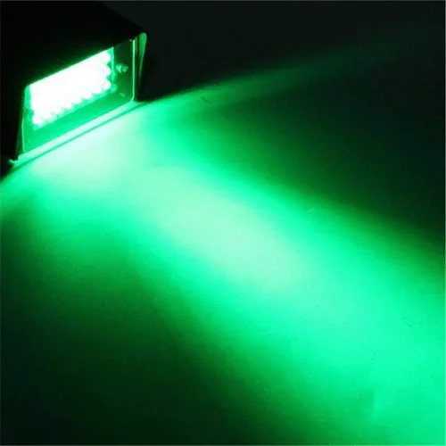 Miniatura 7 de Luces estroboscópicas LED verdes ajustables con control de velocidad para escenario, luces estroboscópicas de baile con 24 LED superbrillantes