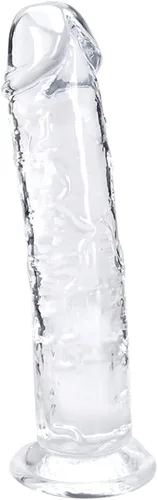 Consolador de succión de 7.8 pulgadas, material seguro para el cuerpo, juguetes sexuales realistas para principiantes, consolador con fuerte ventosa
