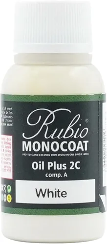 Miniatura 154 de Rubio Monocoat Muestra de Acabado de Aceite para Madera - Puro Aceite Plus Parte A Aceite de Linaza de Secado Rápido y Ecológico para Uso Pure