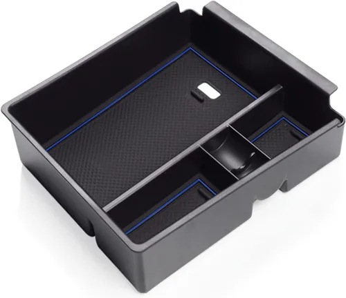 Miniatura 7 de CDEFG Bandeja organizadora de consola central para Santa Cruz 2022 2023 2024/2024 Tucson Limited, caja de almacenamiento híbrida para reposabrazos