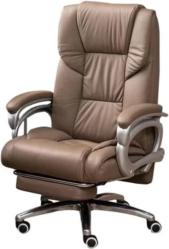 Miniatura 6 de Big and Tall Office Chair Leather Executive Heavy Duty Ergonomic Computer Desk Chair with Adjustable Lumbar Support Headrest and Footrest High Back