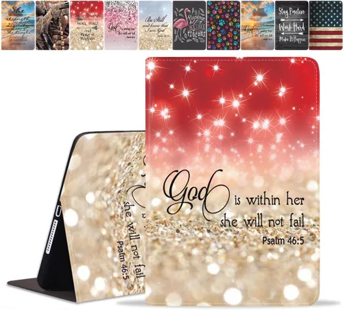 Miniatura 11 de Funda para Samsung Galaxy Tab A8 de 10.5 pulgadas (SM-X200/X205/X207), funda delgada de piel sintética con función de encendido y apagado automático