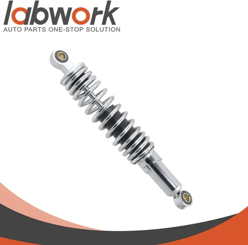 Miniatura 3 de labwork 2 uds cromo amortiguador trasero 12.598 in reemplazo para XL883 1200 72 48