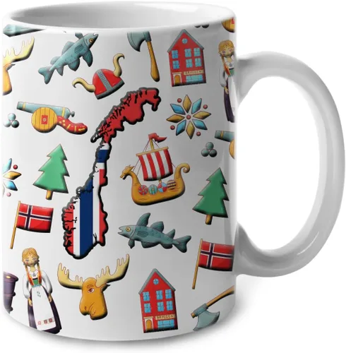 Miniatura 33 de Lotacy Taza de café con símbolos de Cuba con bandera de mapa, taza de cerámica de bandera cubana de 11 onzas, recuerdo de Cuba y regalos, idea