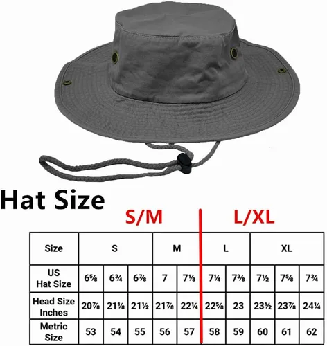 Miniatura 5 de Glory Max Sombrero de pescador de algodón lavado con correa de barbilla gorra de pesca Sun Safari Boonie Oliva