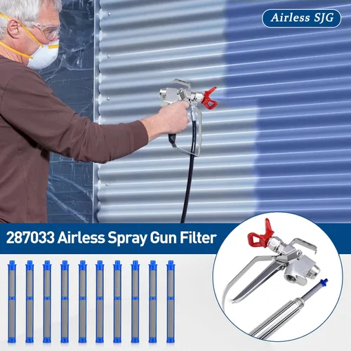 Miniatura 6 de Airless SJG Filtro de pistola de pulverización sin aire 287033 compatible con apto para la mayoría de pistolas rociadoras y contratista II y FTx II