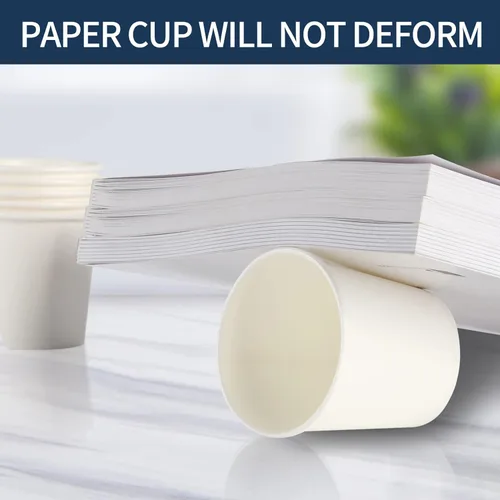 Miniatura 3 de Brandon-super [300 unidades - 2 onzas] Vasos de papel pequeños, vasos de enjuague bucal, tazas de baño, mini tazas desechables pequeñas