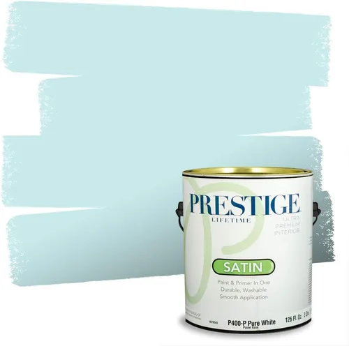 Miniatura 134 de PRESTIGE Pintura interior e imprimación en uno, azul cielo, semi-brillante, 1 galón