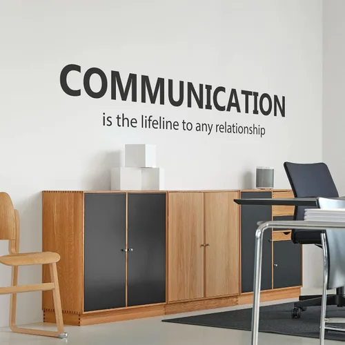 Miniatura 11 de Calcomanía motivacional e inspiradora para pared de oficina, citas de vinilo para negocios, trabajo en equipo, palabras y decir decoración positiva