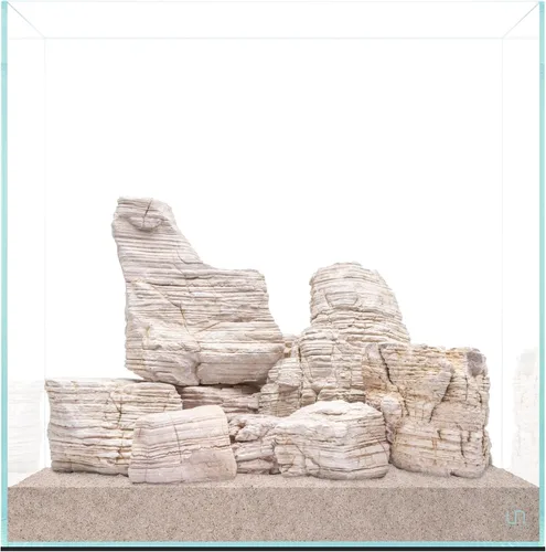 Miniatura 32 de UNS Acuario Ultra Claro Sin Borde - 25.6GAL 97.2L - 23.62x14.17x17.71 60x36x45 CM, Grosor de Vidrio de 6mm, Incluye Alfombrilla Nivelante