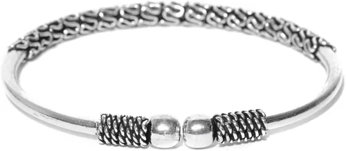 Miniatura 6 de Priyaasi Pulsera con tachuelas de diamante americano chapado en oro rosa para mujer