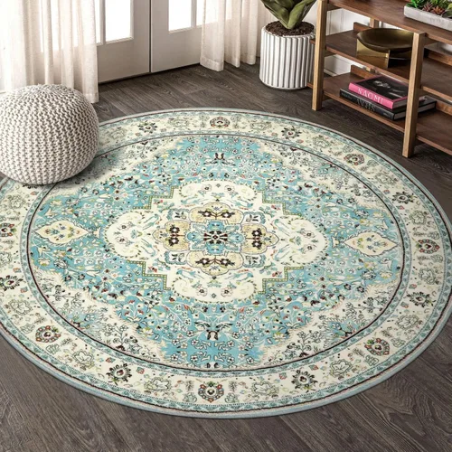 Miniatura 69 de Lahome Alfombra Bohemia Tribal Lavable de 3 x 5, Alfombras Antideslizantes para Entrada, Dormitorio, Sala de Estar, Vintage, Ultra Suave, No