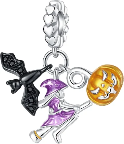 Miniatura 50 de LUXILLA Abalorio de plata de ley 925 para madre, hija, abuela, para familia, amor, madre, hija, abuela, para pulseras, collares, dijes, abalorios
