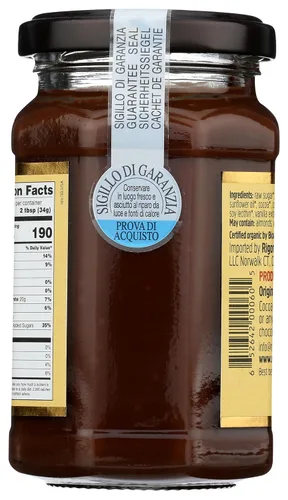 Miniatura 3 de Nocciolata, crema de avellana para untar sin lácteos, orgánica, 8.82 onzas