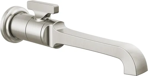 Miniatura 8 de Delta Tetra - Grifo de baño de montaje en pared de 1 agujero, dorado cepillado de un solo orificio para tocador, bronce champán T3589LF-CZ-PR-WL