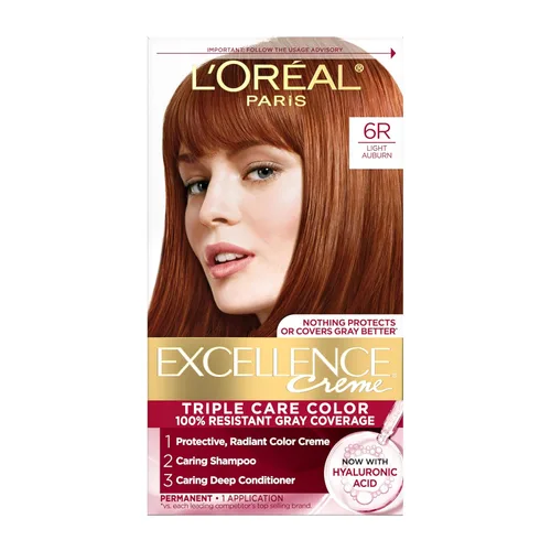 Miniatura 41 de L'Oreal Paris Excellence Crème - Tinte permanente para el cabello, color de cabello de triple cuidado, complejo Pro-Keratine para una cobertura