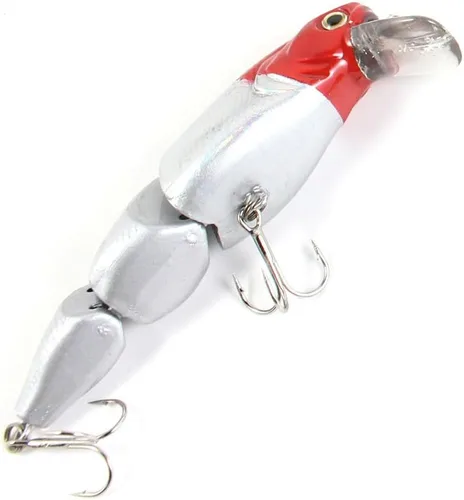 Miniatura 2 de Señuelos de pesca Crankbait Z0621 3.346 in 0.35 oz MinnowFly - Manivela de agua dulce, cebos duros, anzuelos de lucio de salmón