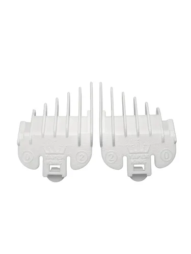 Miniatura 15 de Peine guía para cortapelos Taper King - ¡Adelgazamientos y desvanecimientos a prueba de errores en casa! Ruby (#1 a #3) - Compatible con cortapelos