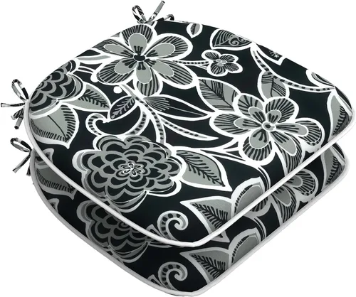 Miniatura 63 de LVTXIII - Cojines de asiento de patio de 16 pulgadas de profundidad x 17 pulgadas de ancho, cojines para sillas de exteriores, para todo tipo de gris