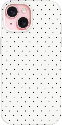 Miniatura 214 de Hython Funda para iPhone Air, diseño estético de lunares lindos, funda simple de 6.5 pulgadas, delgada, antiarañazos, parachoques de TPU suave, a