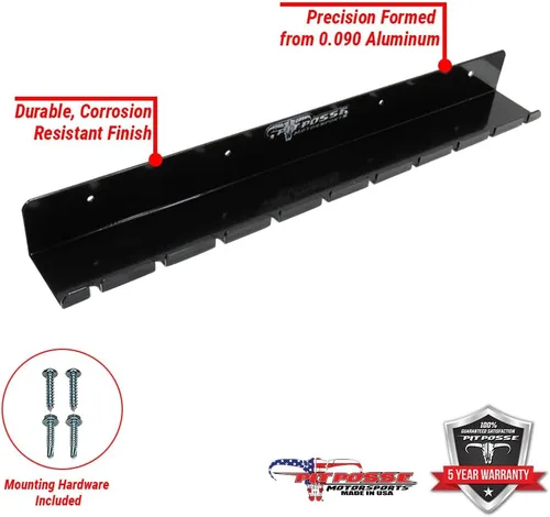 Miniatura 8 de Pit Posse PP3118BK - Organizador neumático para herramientas neumáticas para tienda de remolque cerrado, fabricado en Estados Unidos, con capacidad