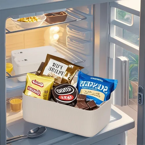 Miniatura 4 de Caja de seguridad pequeña, caja de bloqueo de medicamentos con código, caja de almacenamiento con cerradura para refrigerador, cajas para Crema