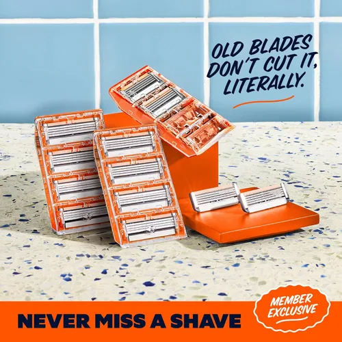 Miniatura 7 de Dollar Shave Club The Member Exclusive Shave Set 4 cartuchos de recambio de enjuague Swift, 1 mango (negro), 1 mantequilla de afeitar de 3 onzas
