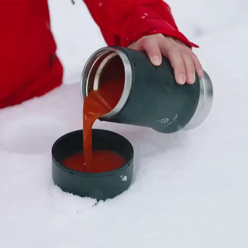 Miniatura 6 de Ideus Termo de sopa con cuchara plegable y cuenco de 20 onzas, lonchera Bento todo en uno aislada de acero inoxidable a prueba de fugas, contenedor