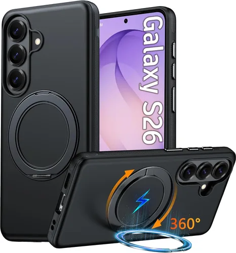 Miniatura 61 de Oterkin Funda para Google Pixel 10a con soporte magnético de giro de 360° [compatible con MagSafe] [antideslizante] [15 pies] a prueba de golpes