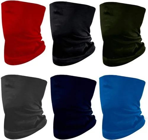Miniatura 36 de Máscara facial con protección contra el polvo, aerosoles UV, reutilizable, lavable, polaina para el cuello