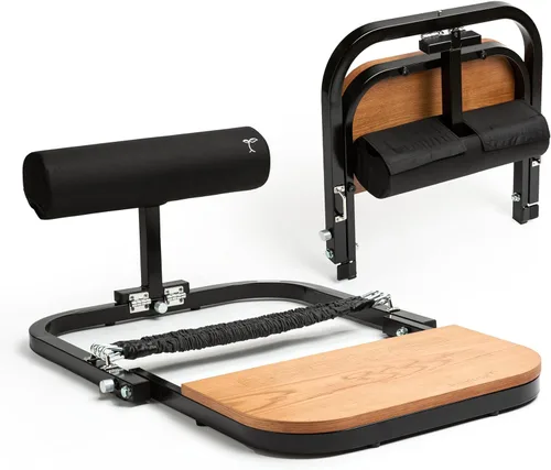 Miniatura 6 de BootySprout Máquina de empuje de cadera para entrenamiento de glúteos de alta resistencia, entrenamiento de gimnasio en casa, viene con 45, 90 y 135
