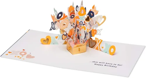 Miniatura 9 de American Greetings Tarjeta de cumpleaños desplegable (buquet)