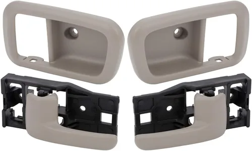 Miniatura 5 de OCPTY Manijas interiores y traseras del conductor izquierdo del pasajero del lado derecho de repuesto para Toyota Tundra 2000-2006 para Toyota