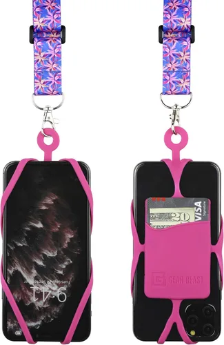 Miniatura 10 de Gear Beast Cordón para teléfono celular con correa ajustable para el cuello compatible con iPhone Galaxy y la mayoría de teléfonos inteligentes